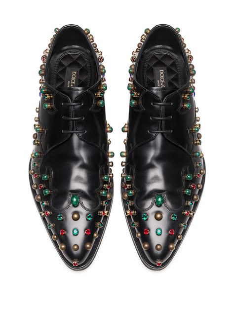 dolce and gabbana derby shoes